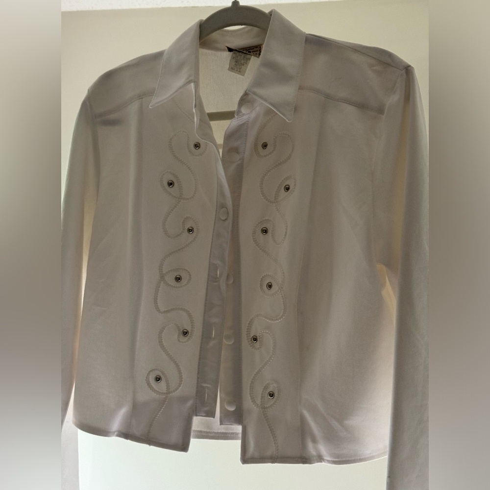 1849 Authentic Ranchwear White Button Up Shirt